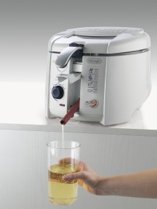 DeLonghi F 28.311.W1 Rotofritteuse mit Easy Clean System